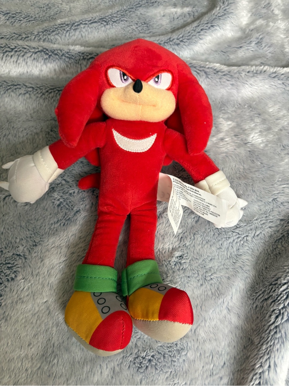 Knuckles the Echidna Plush - Red Character Plush Toy